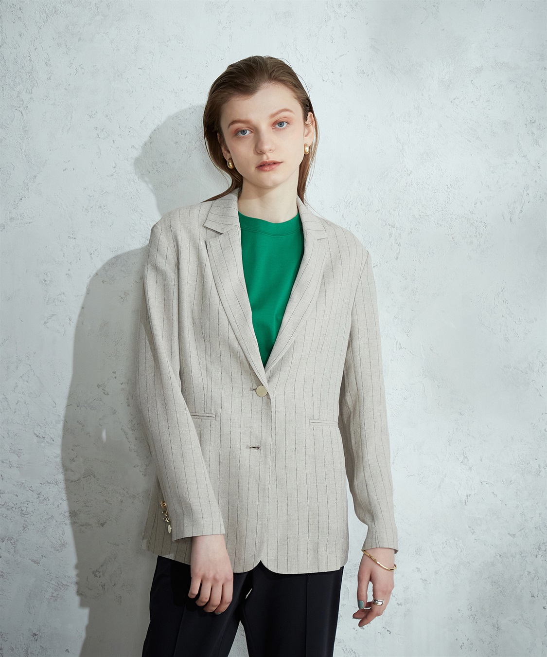 LE SOUK HOLIDAY イージーケアテーラードジャケット_sub_5