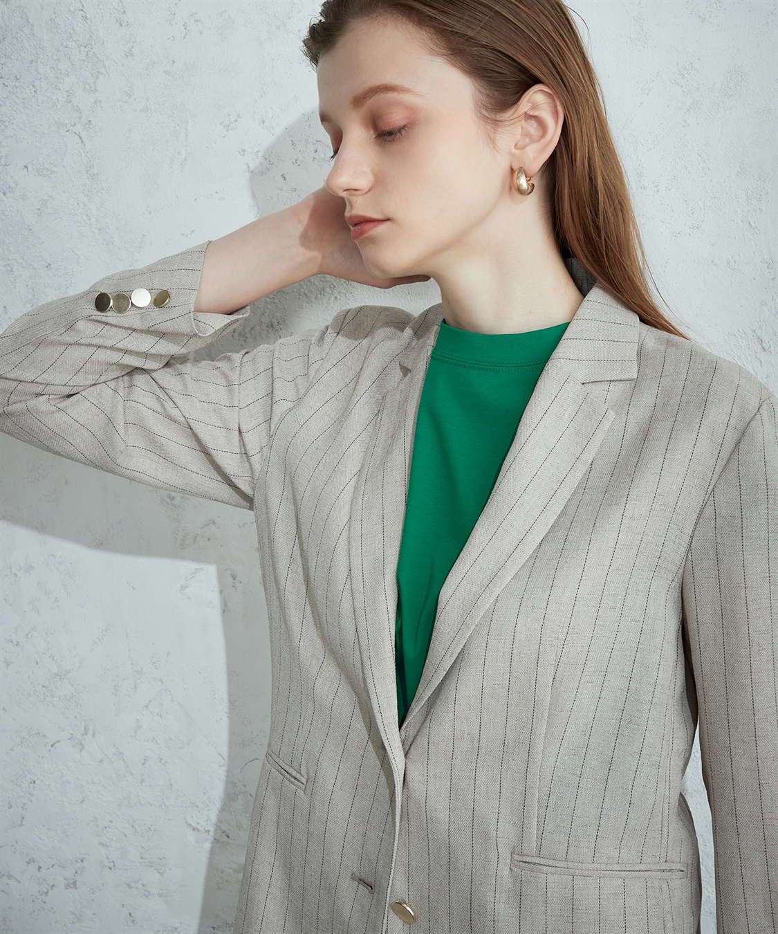 LE SOUK HOLIDAY イージーケアテーラードジャケット_sub_6