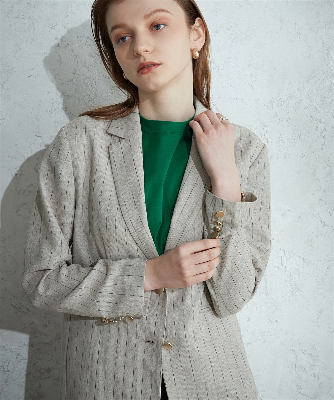 LE SOUK HOLIDAY イージーケアテーラードジャケット_sub_7