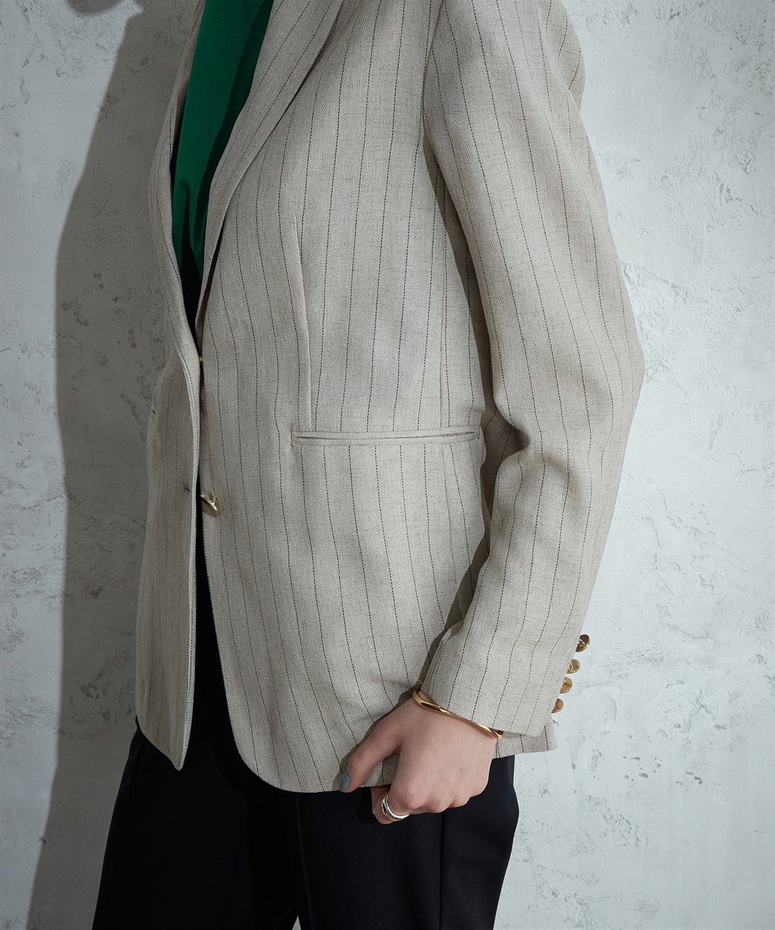 LE SOUK HOLIDAY イージーケアテーラードジャケット_sub_8