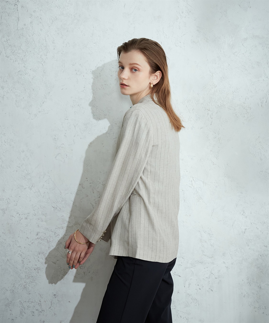 LE SOUK HOLIDAY イージーケアテーラードジャケット_sub_10