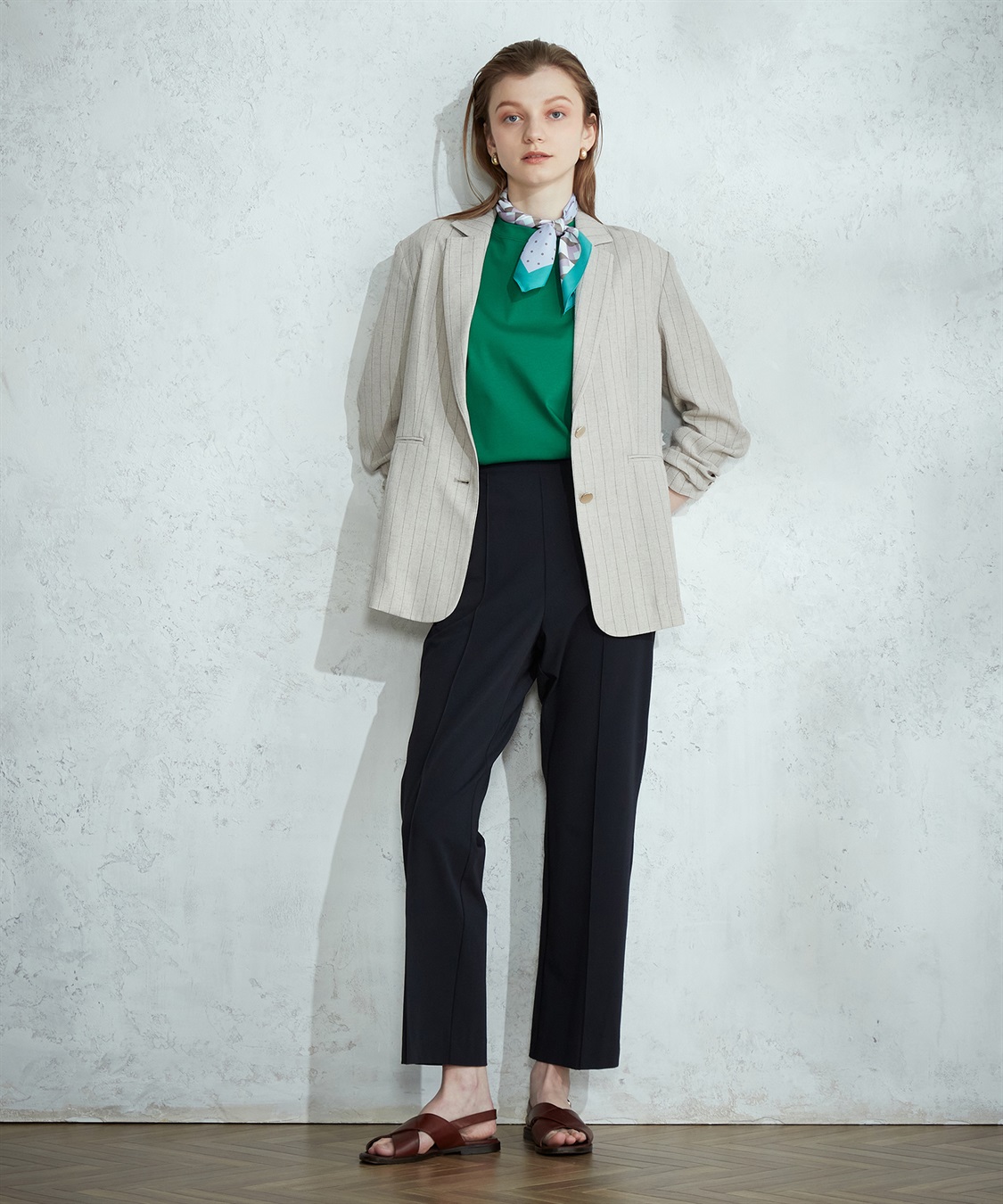 LE SOUK HOLIDAY イージーケアテーラードジャケット_sub_13