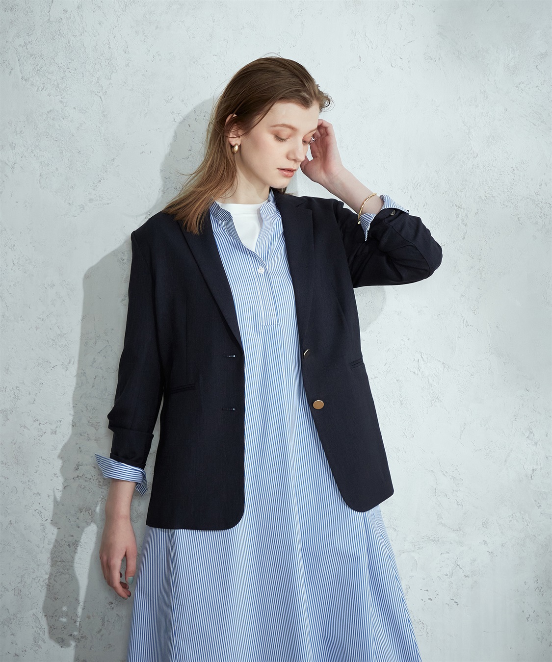 LE SOUK HOLIDAY イージーケアテーラードジャケット_sub_16