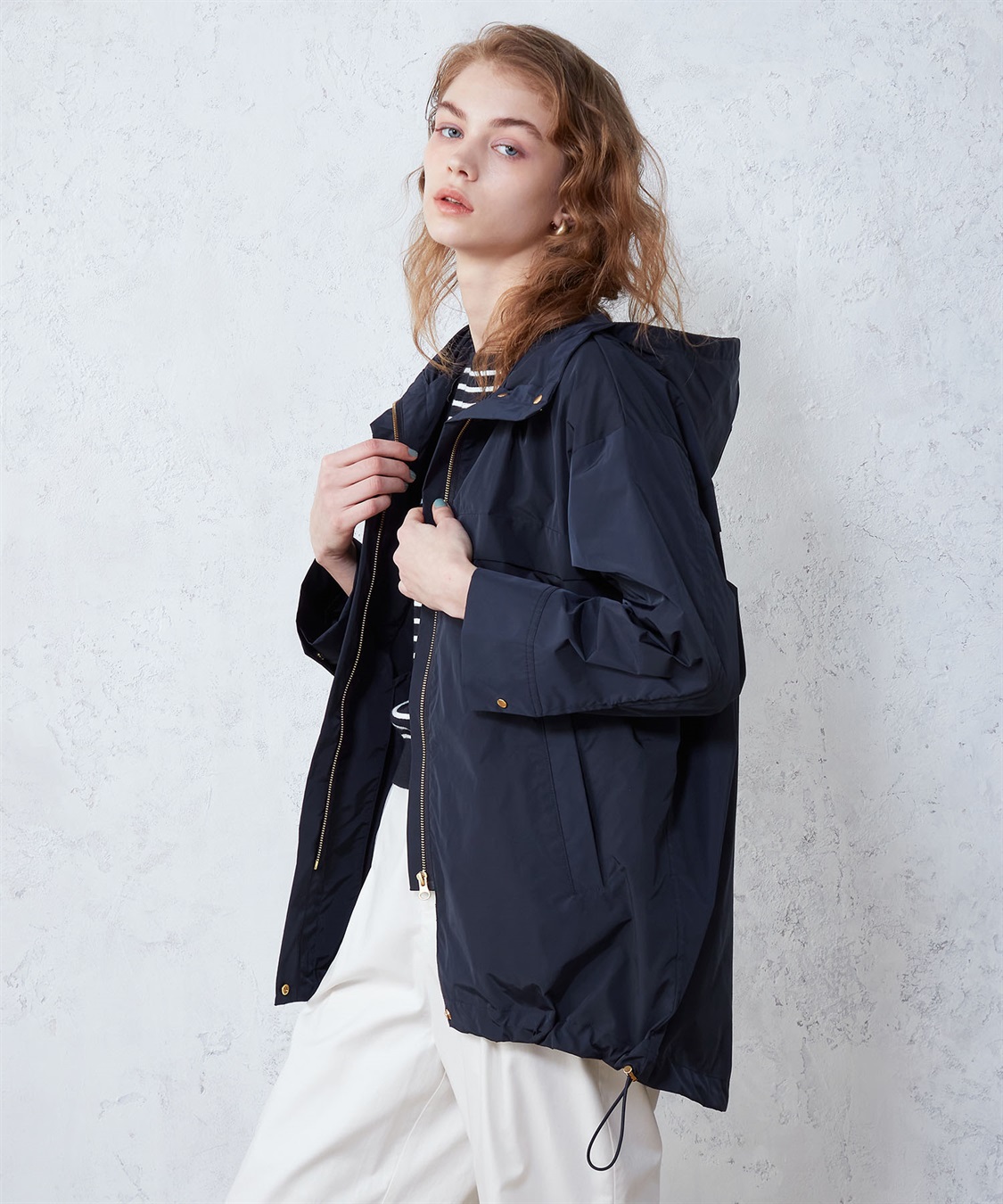 LE SOUK HOLIDAY ナイロンフードコート_sub_2