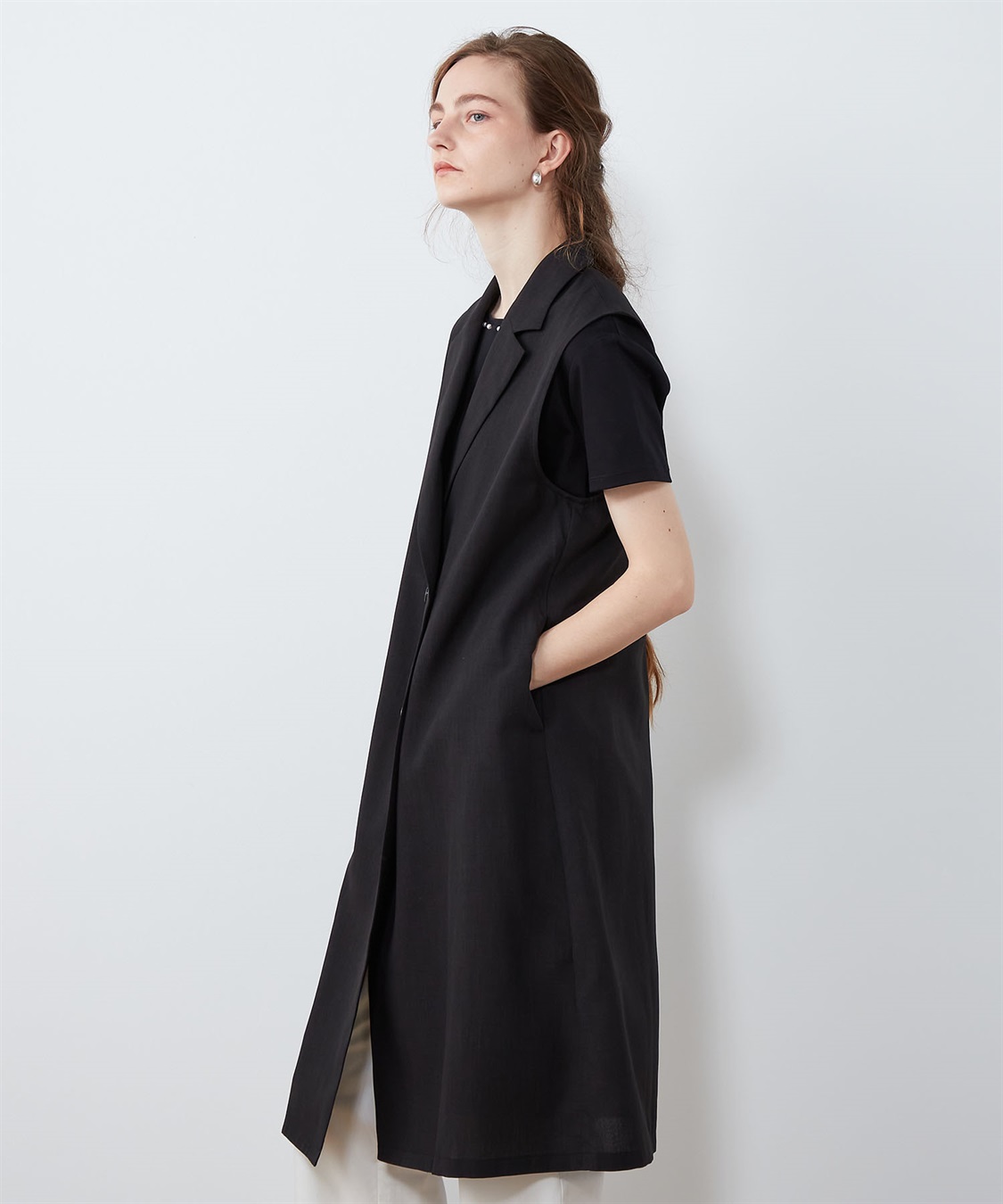 シアーロングジレ LE SOUK HOLIDAY｜クロスプラス公式通販サイト