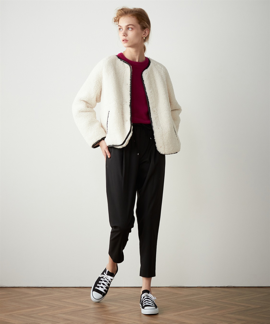 ボアジャケット LE SOUK HOLIDAY｜クロスプラス公式通販サイト