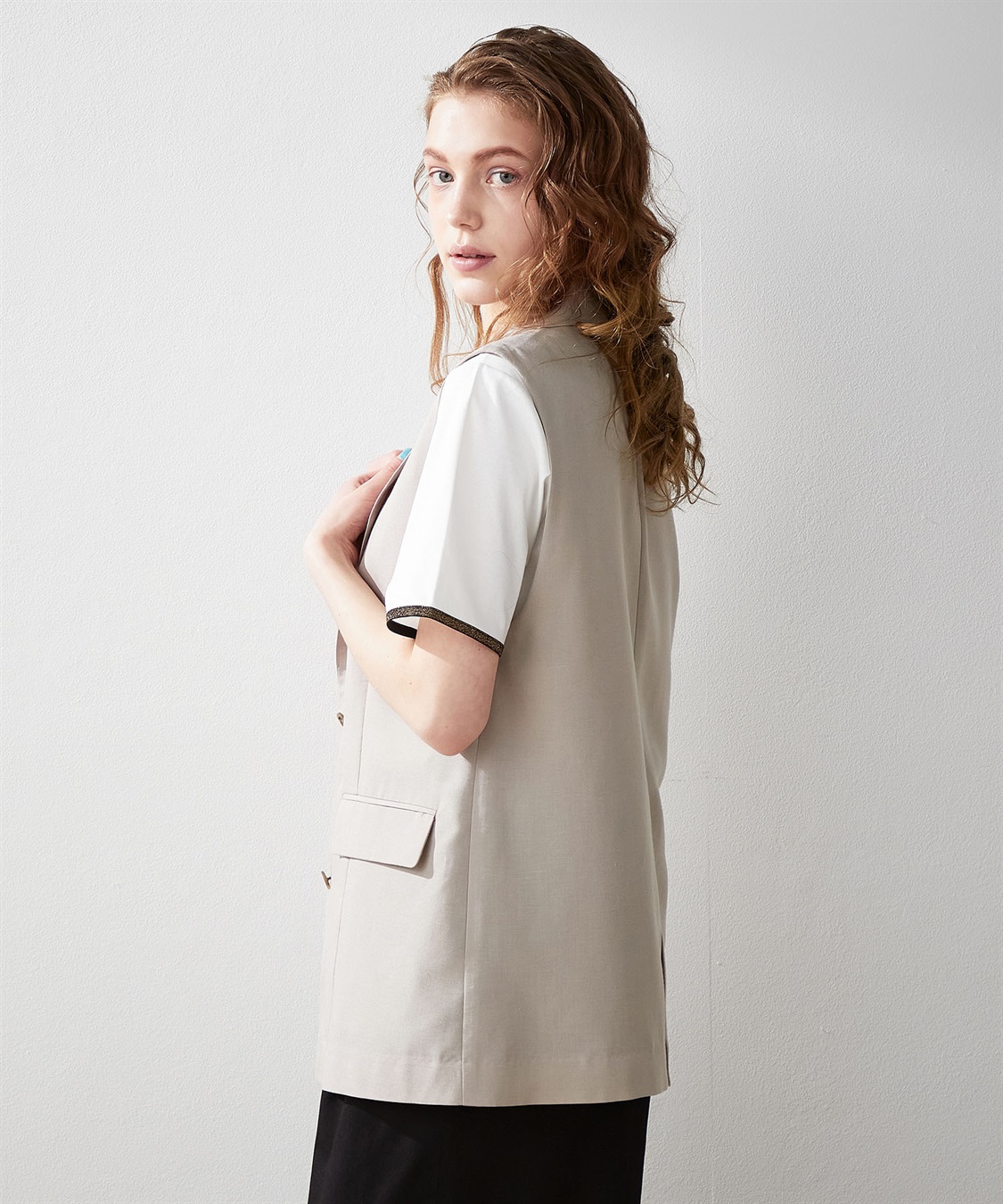 ジレ LE SOUK HOLIDAY｜クロスプラス公式通販サイト