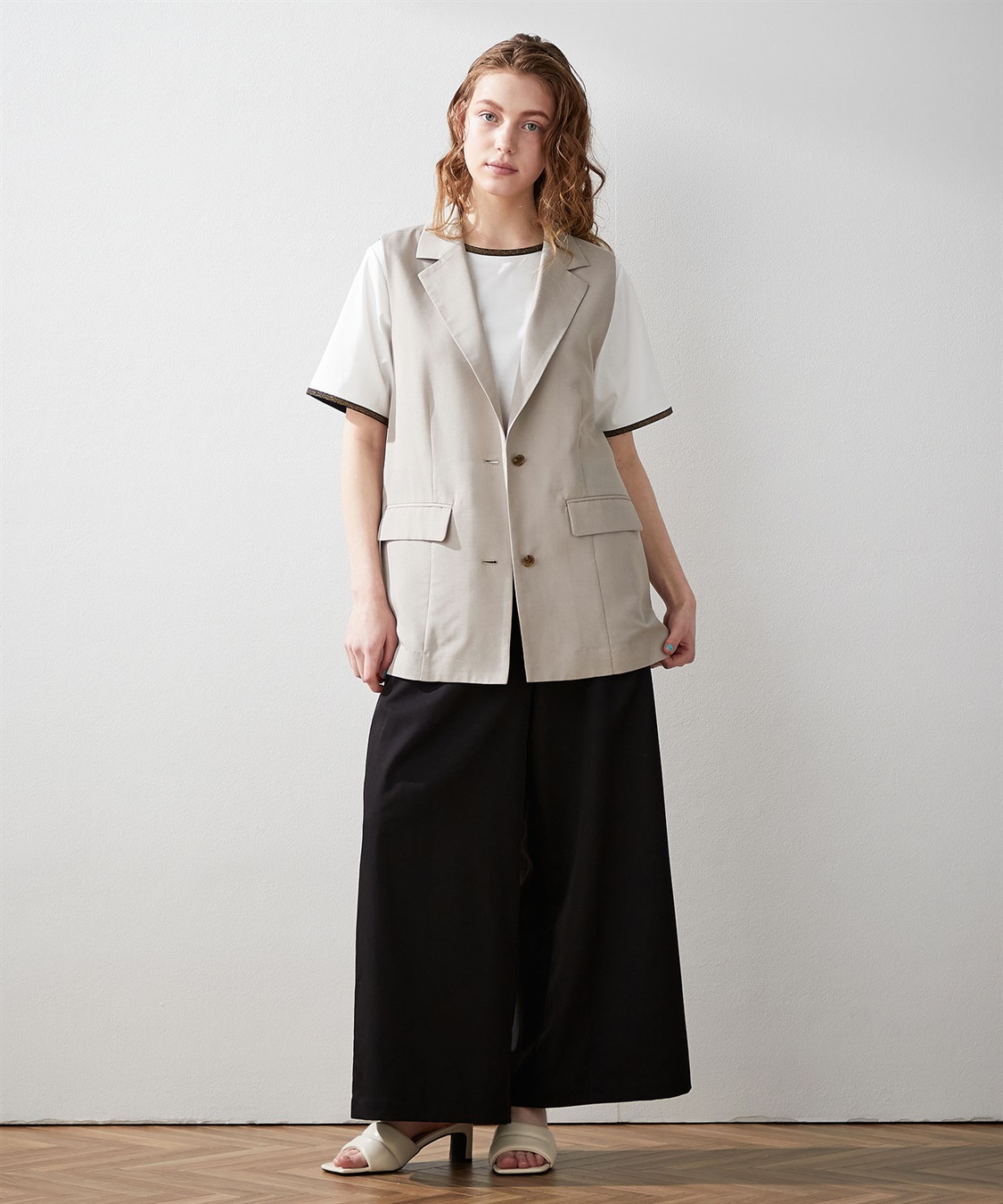 ジレ LE SOUK HOLIDAY｜クロスプラス公式通販サイト