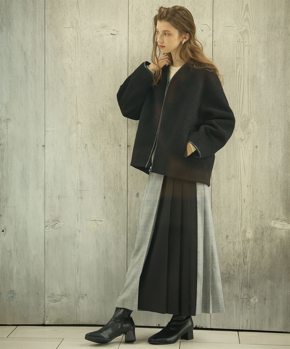 LE SOUK HOLIDAY ブークレZIPブルゾン_sub_3