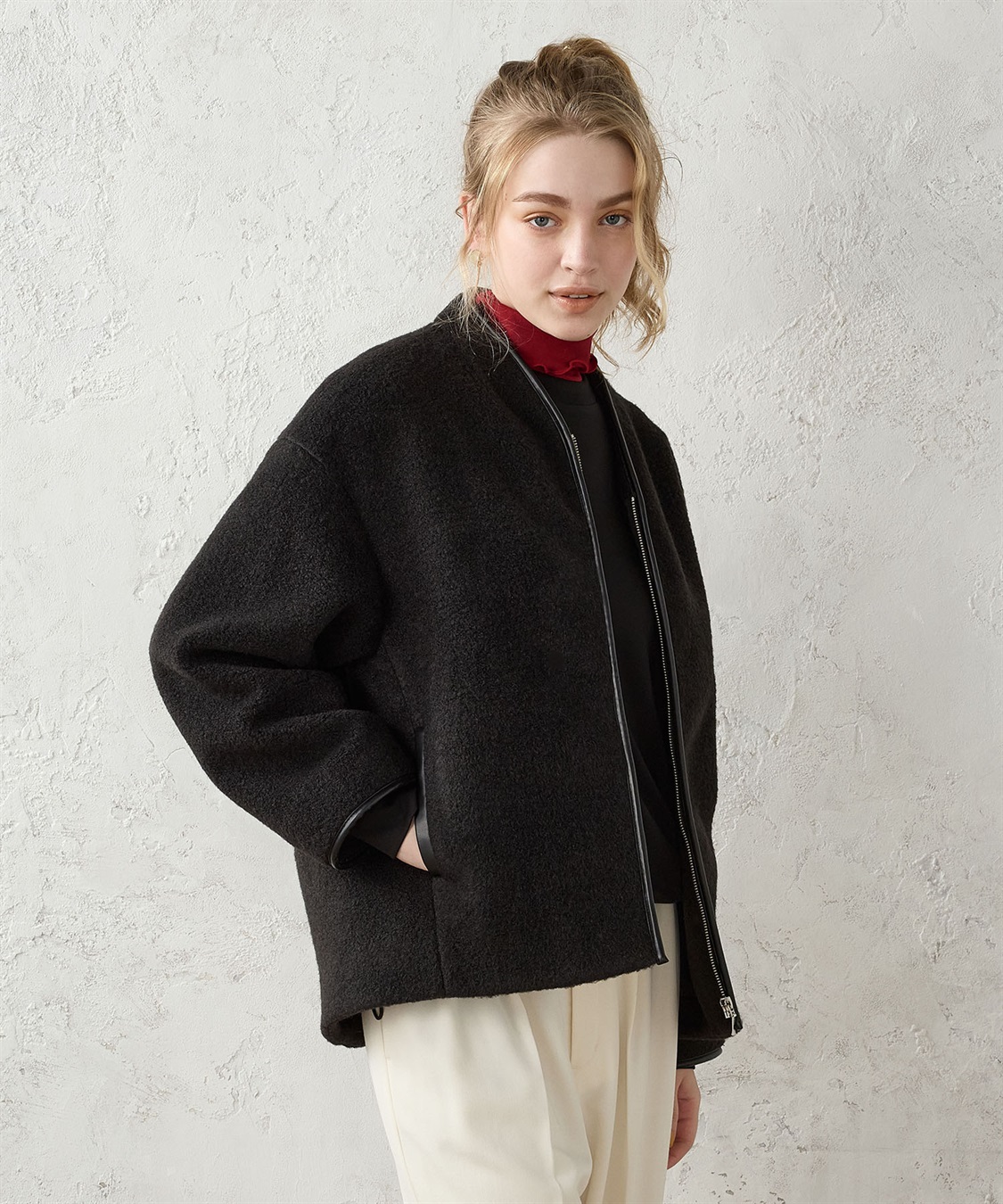 LE SOUK HOLIDAY ブークレZIPブルゾン_sub_16