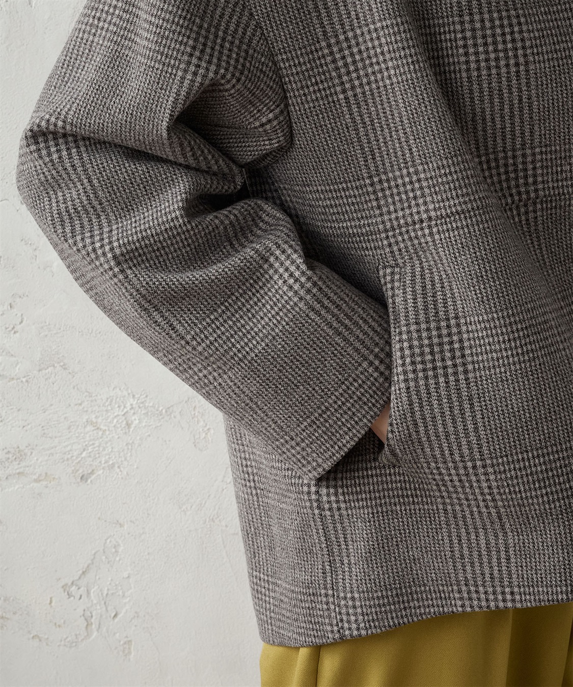 LE SOUK HOLIDAY ノーカラーショートコート_sub_18