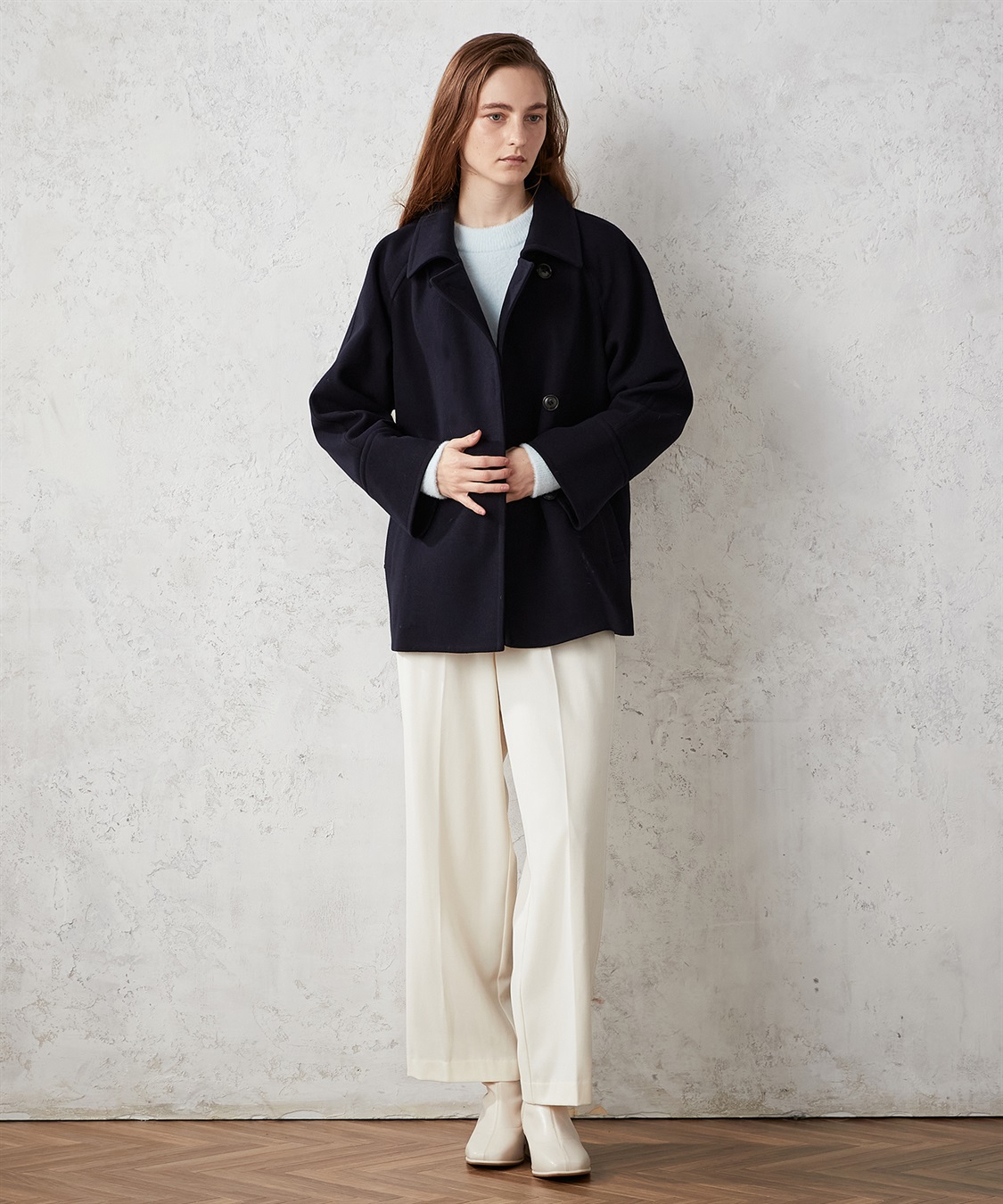 LE SOUK HOLIDAY ステンカラー ショートコート_sub_16