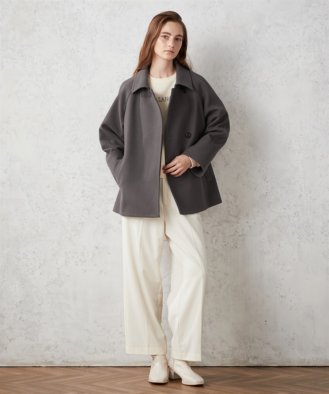 LE SOUK HOLIDAY ステンカラー ショートコート_sub_22