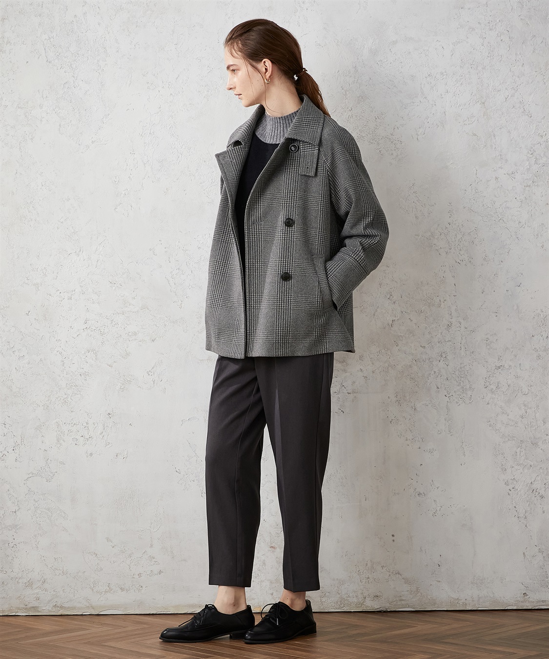 LE SOUK HOLIDAY ステンカラー ショートコート_sub_26