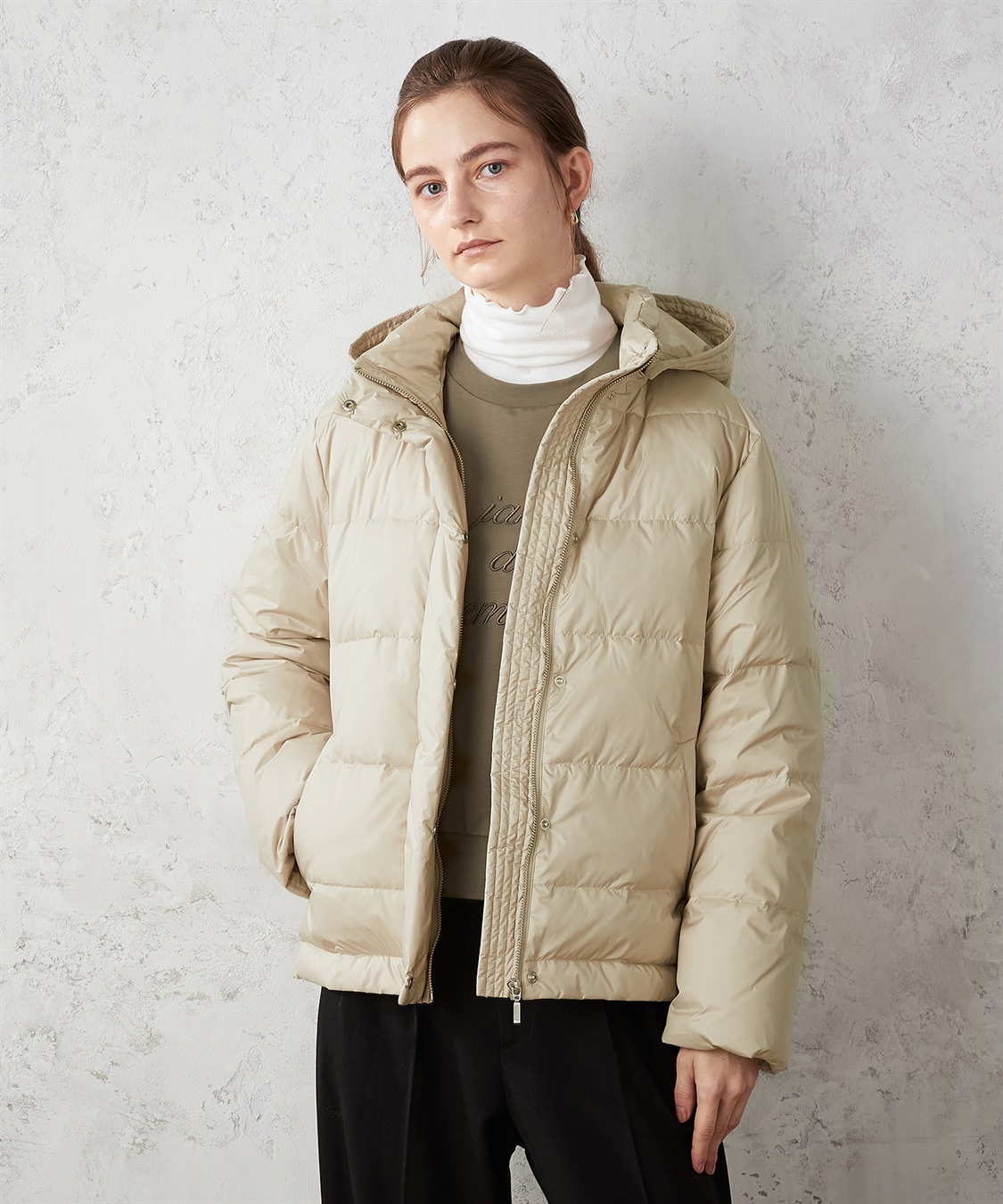 LE SOUK HOLIDAY フード付き ダウンジャケット_sub_16