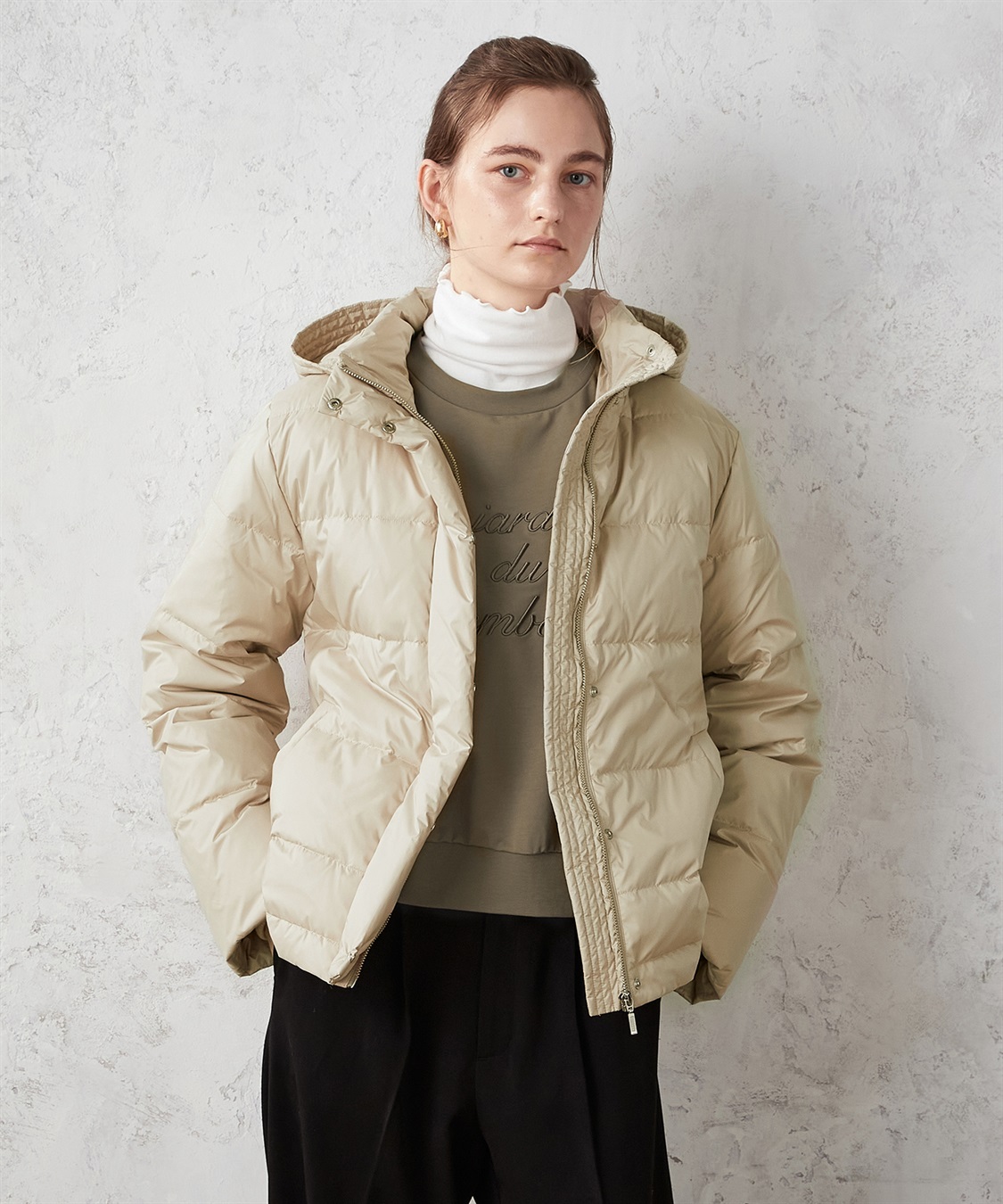 LE SOUK HOLIDAY フード付き ダウンジャケット_sub_17