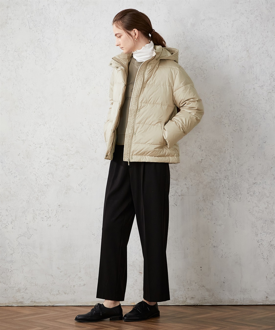 LE SOUK HOLIDAY フード付き ダウンジャケット_sub_21