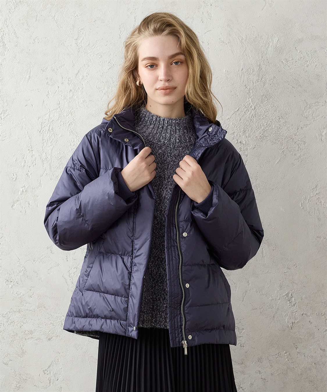 LE SOUK HOLIDAY フード付き ダウンジャケット_sub_24