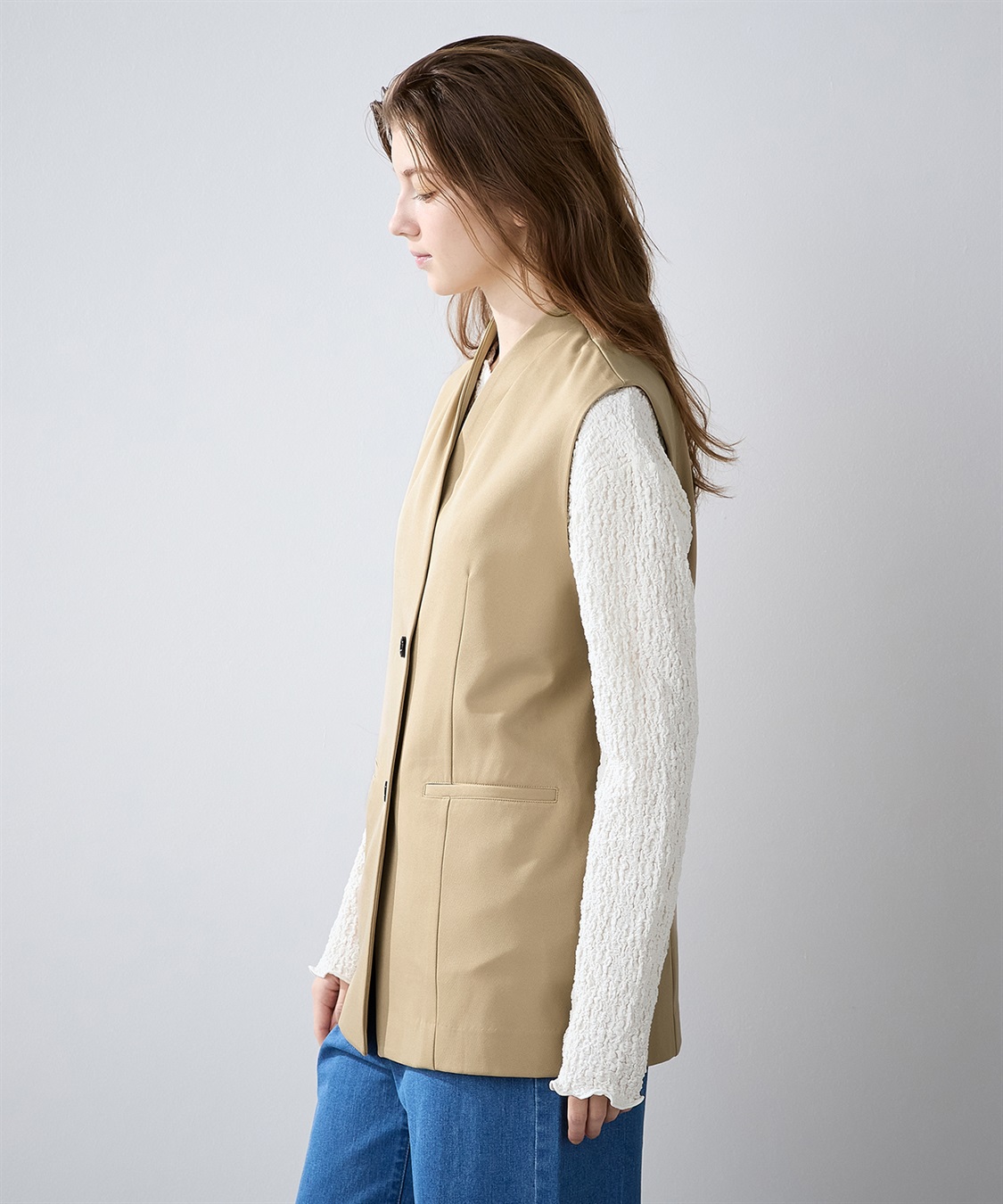 LE SOUK HOLIDAY ノーカラージレ_sub_4