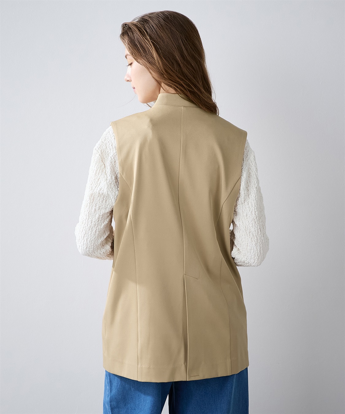 LE SOUK HOLIDAY ノーカラージレ_sub_5