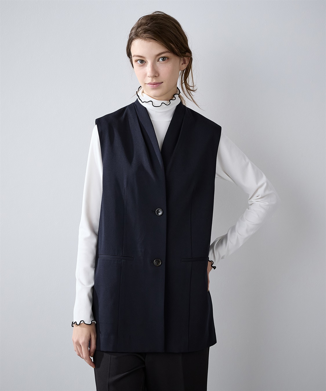 LE SOUK HOLIDAY ノーカラージレ_sub_12