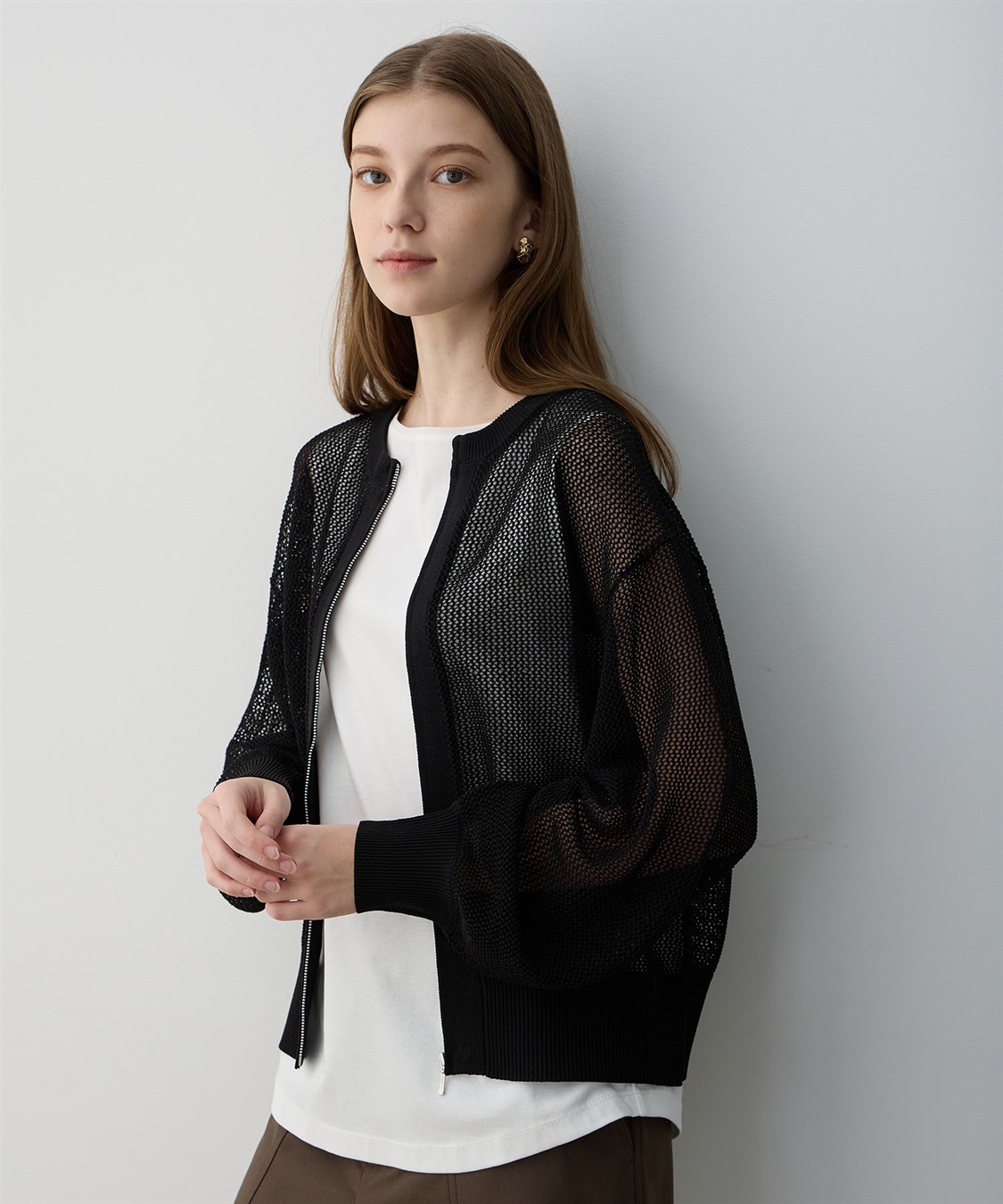 LE SOUK HOLIDAY メッシュブルゾン_sub_2