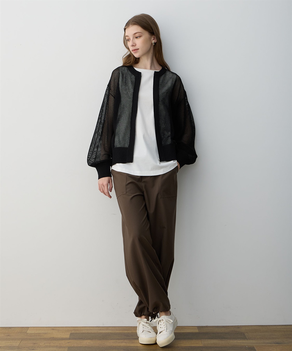 LE SOUK HOLIDAY メッシュブルゾン_sub_3