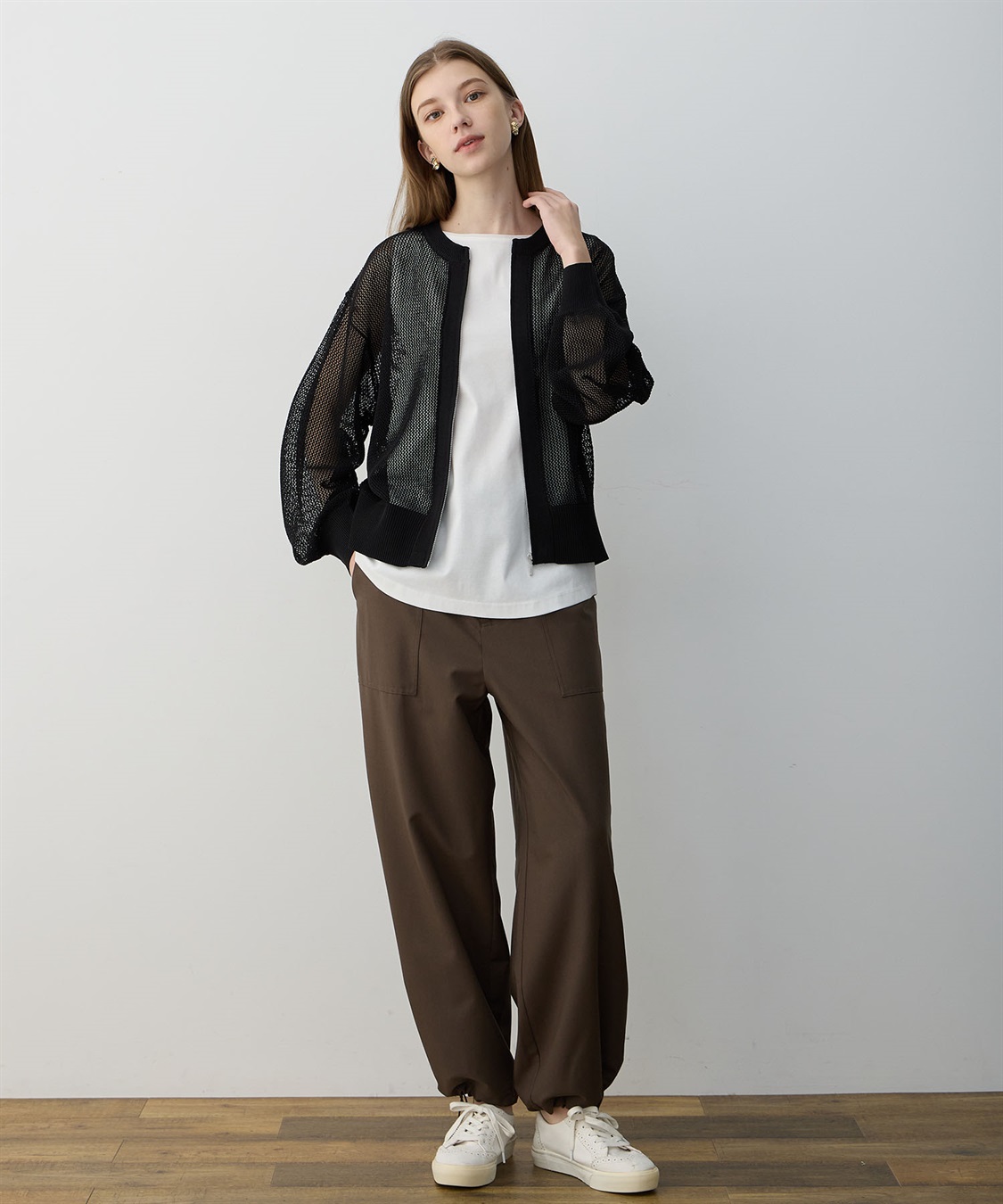 LE SOUK HOLIDAY メッシュブルゾン_sub_4