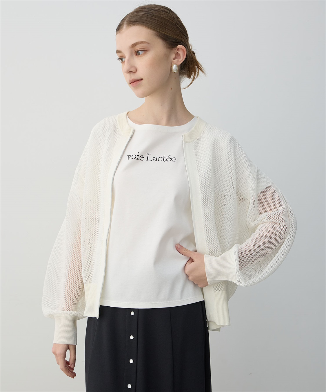 LE SOUK HOLIDAY メッシュブルゾン_sub_6