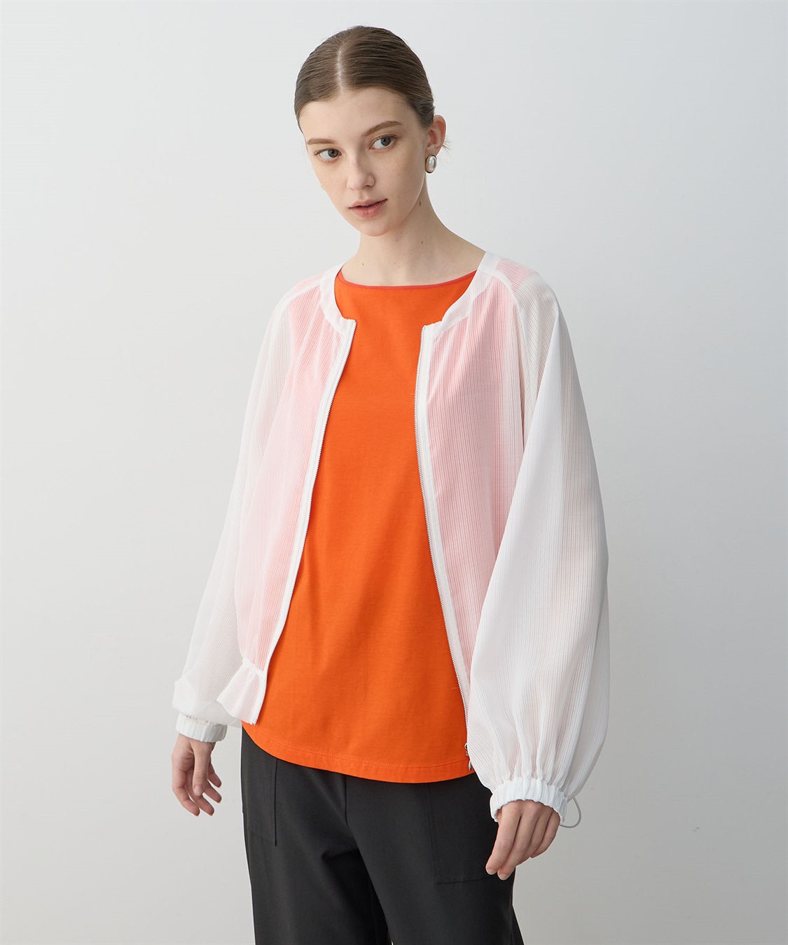 LE SOUK HOLIDAY シアーストライプブルゾン_sub_7