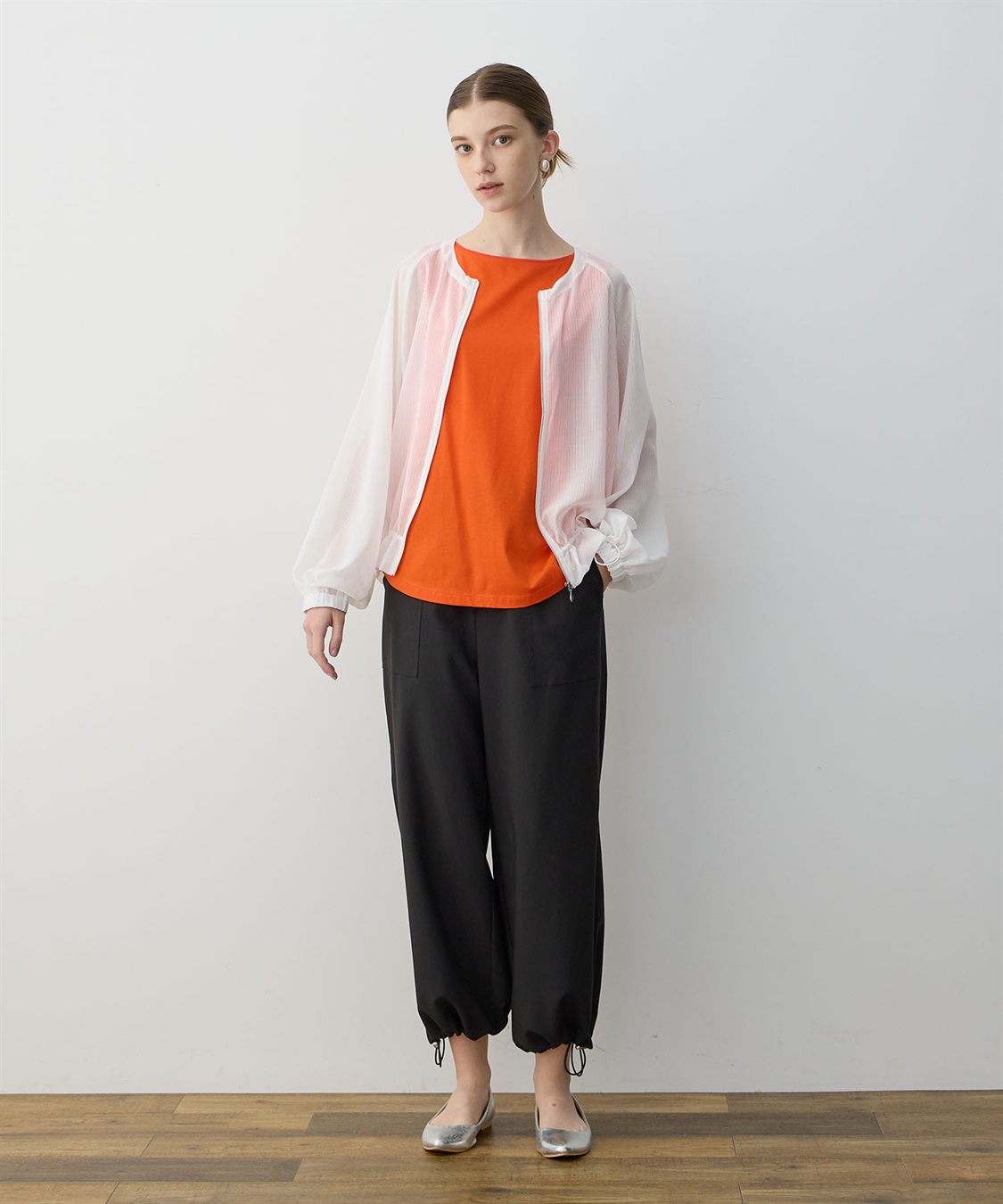 LE SOUK HOLIDAY シアーストライプブルゾン_sub_10