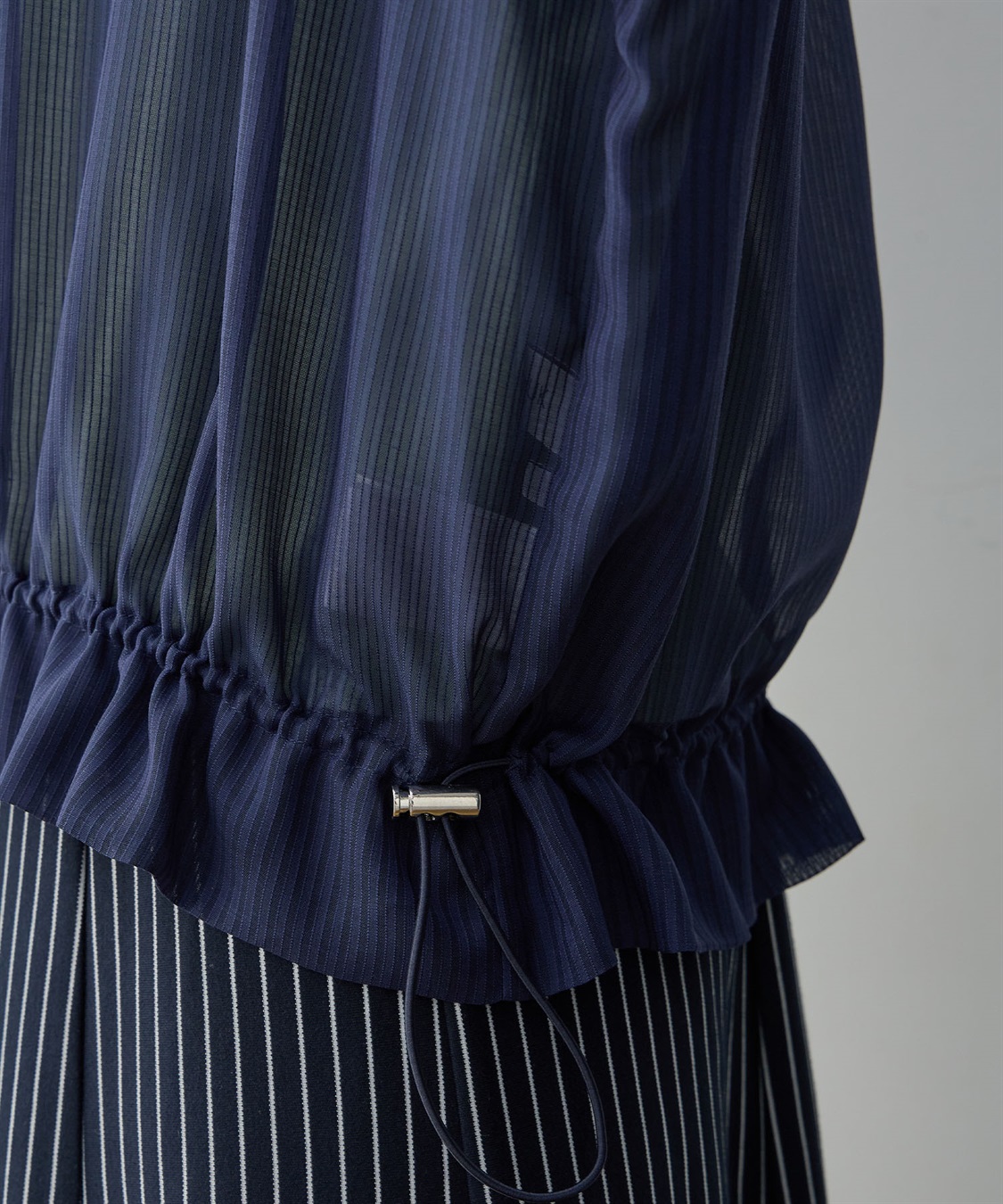 LE SOUK HOLIDAY シアーストライプブルゾン_sub_14