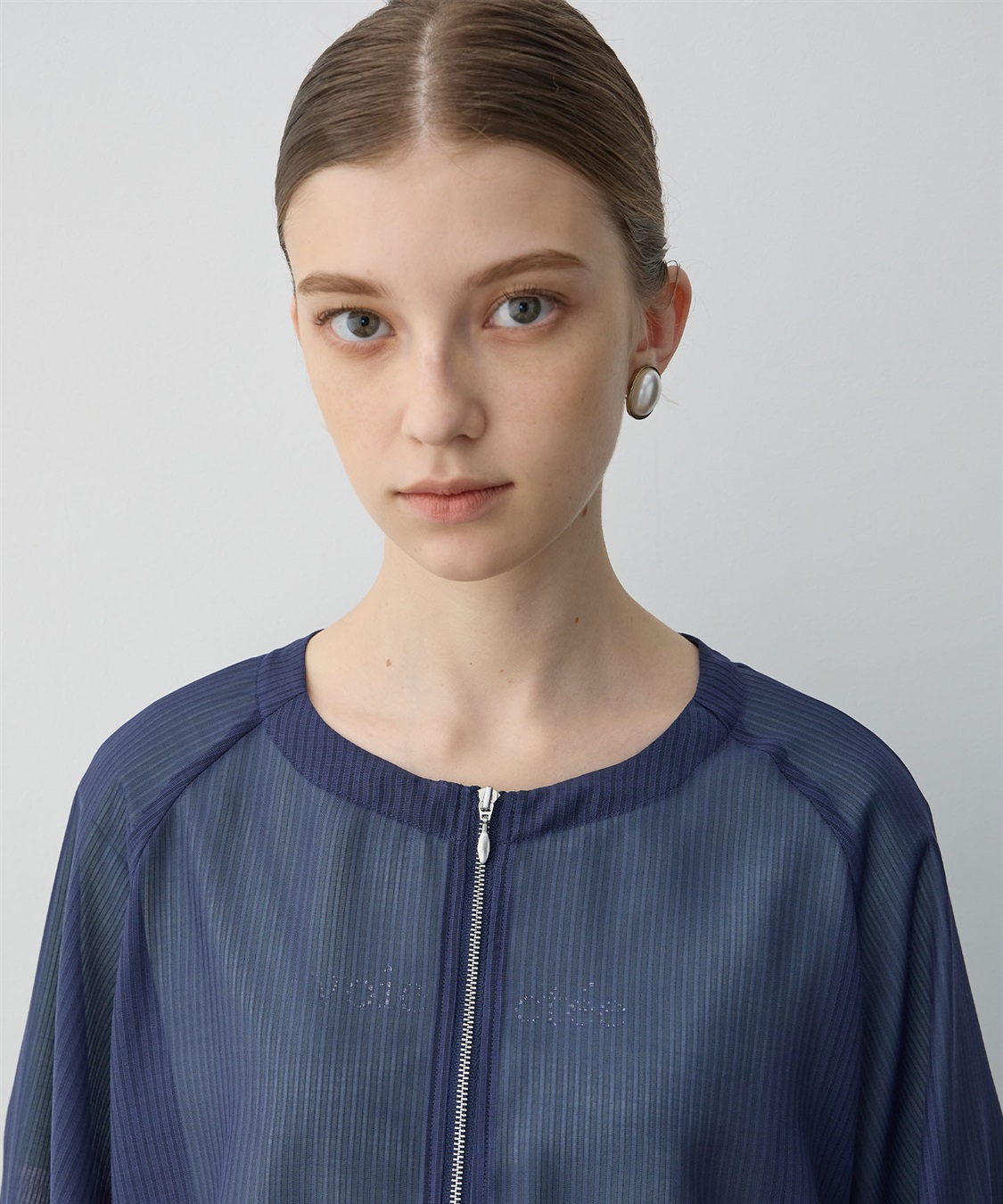 LE SOUK HOLIDAY シアーストライプブルゾン_sub_16