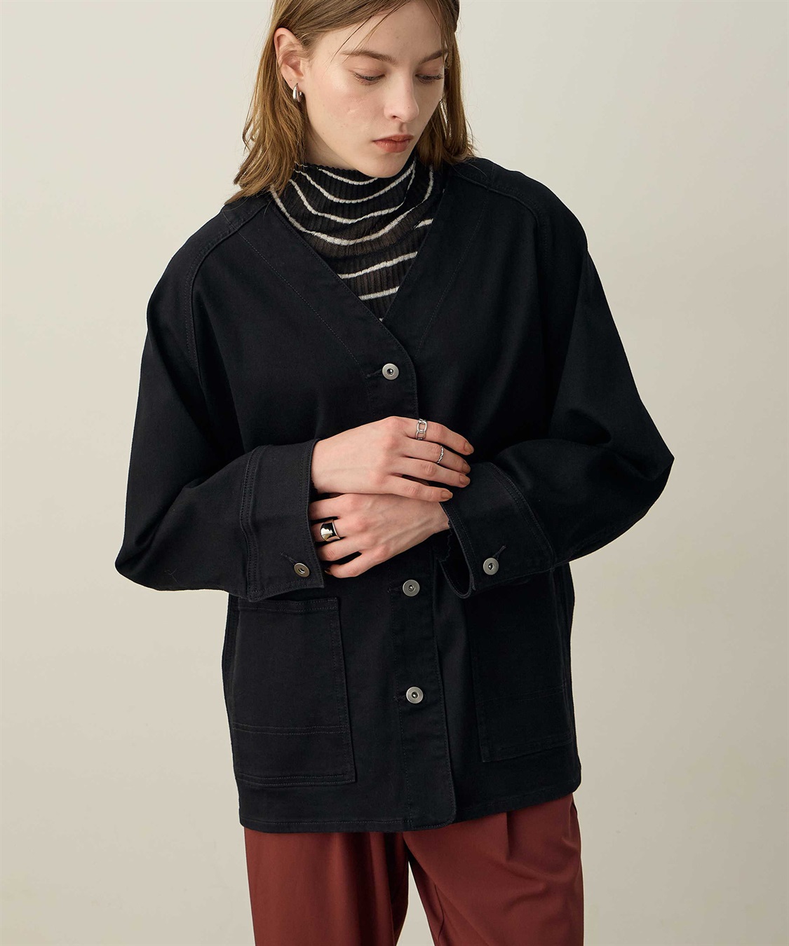 LE SOUK HOLIDAY デニムカーデ_sub_1