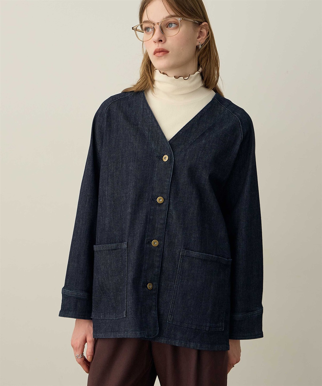 LE SOUK HOLIDAY デニムカーデ_sub_6