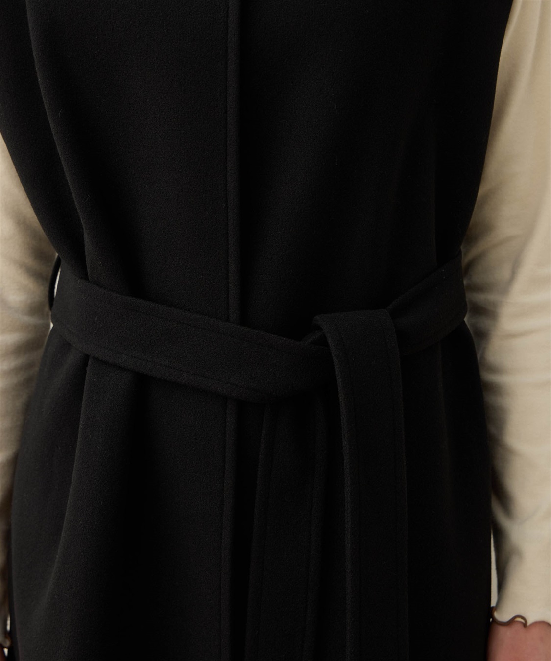 LE SOUK HOLIDAY フェイクウールジレ_sub_23