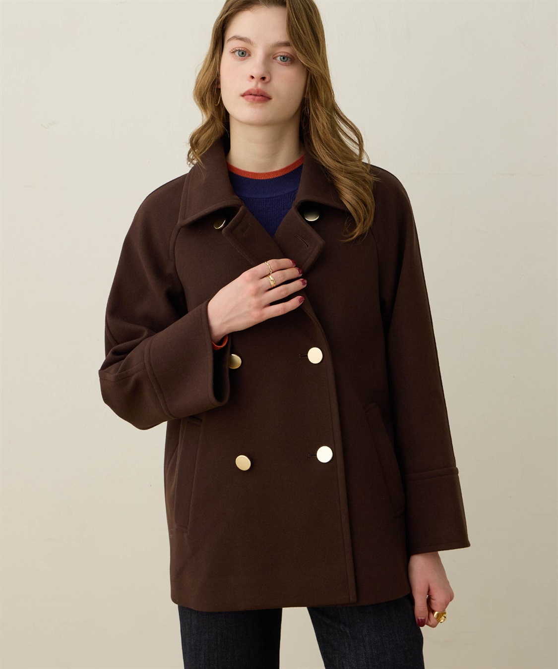 LE SOUK HOLIDAY スタンドショートコート_sub_5