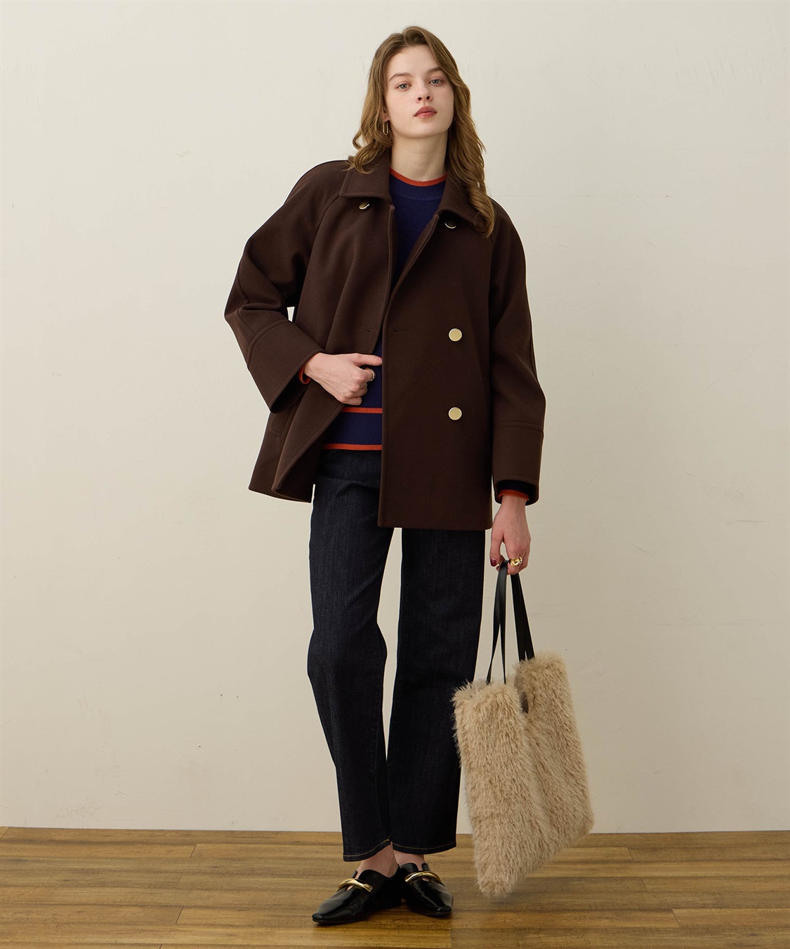 LE SOUK HOLIDAY スタンドショートコート_sub_17