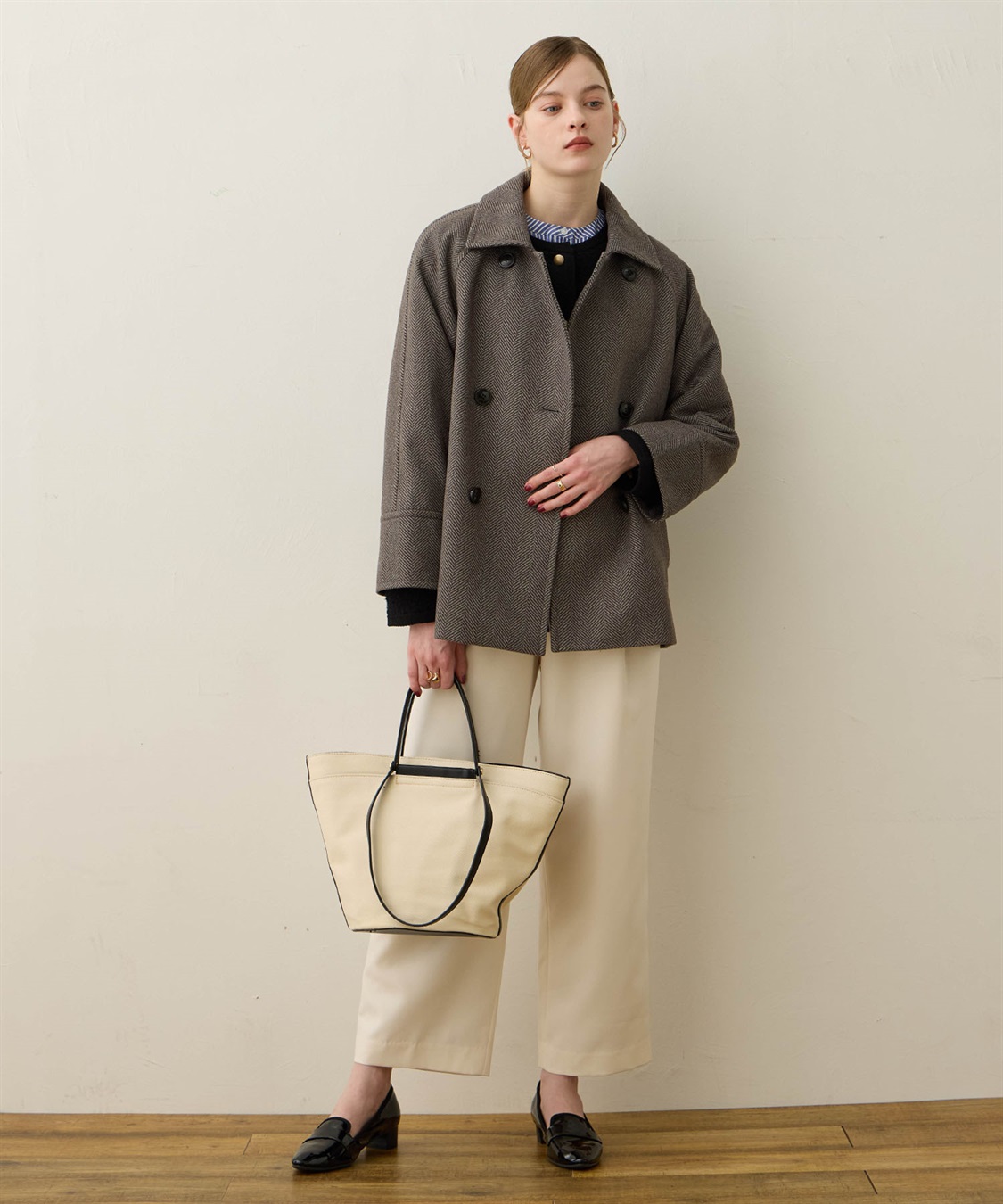 LE SOUK HOLIDAY スタンドショートコート_sub_20