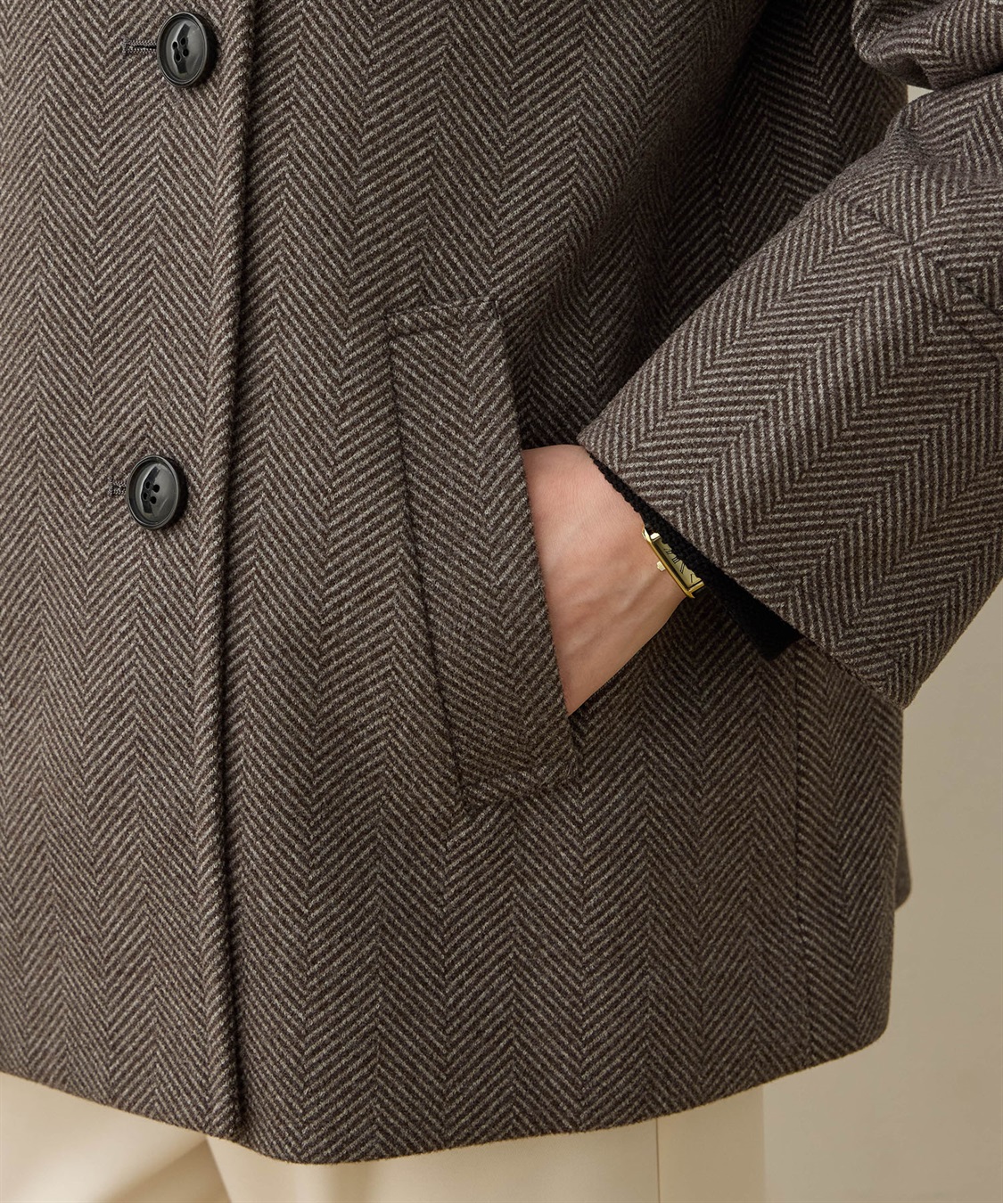 LE SOUK HOLIDAY スタンドショートコート_sub_24