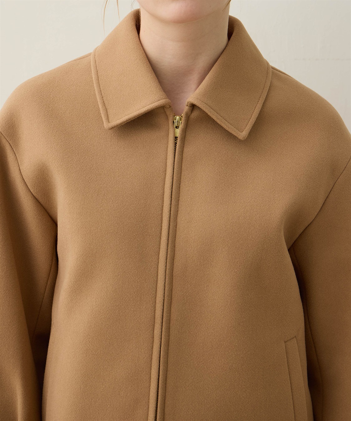 LE SOUK HOLIDAY フェイクウールブルゾン_sub_18