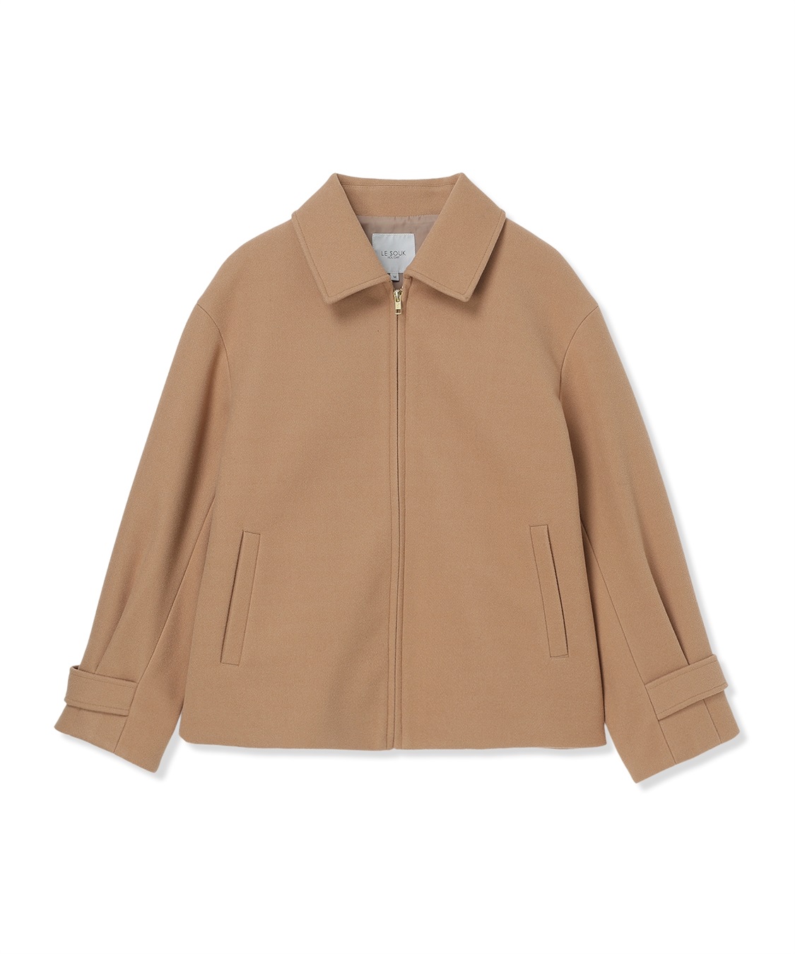 LE SOUK HOLIDAY フェイクウールブルゾン_sub_22