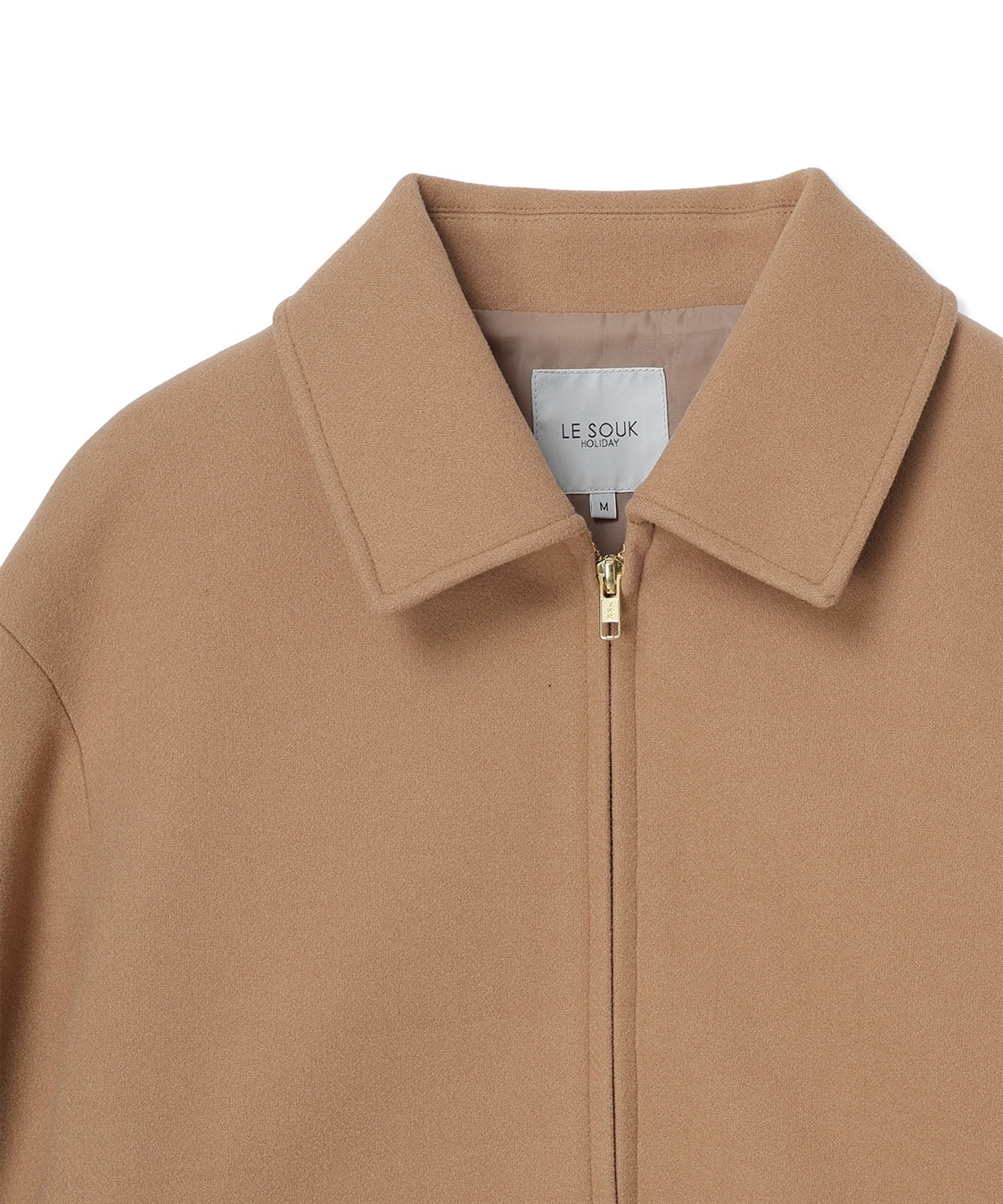 LE SOUK HOLIDAY フェイクウールブルゾン_sub_24