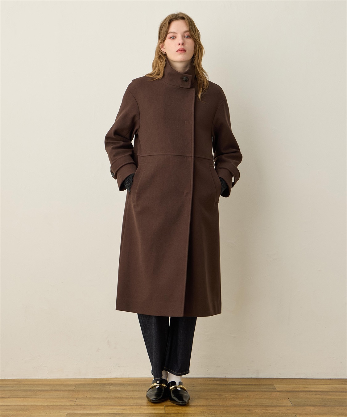 LE SOUK HOLIDAY スタンドロングコート_sub_3