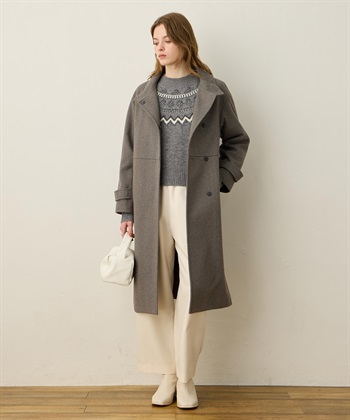 LE SOUK HOLIDAY スタンドロングコート_subthumb_12