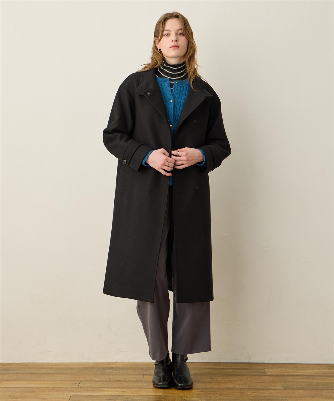 LE SOUK HOLIDAY スタンドロングコート_sub_15
