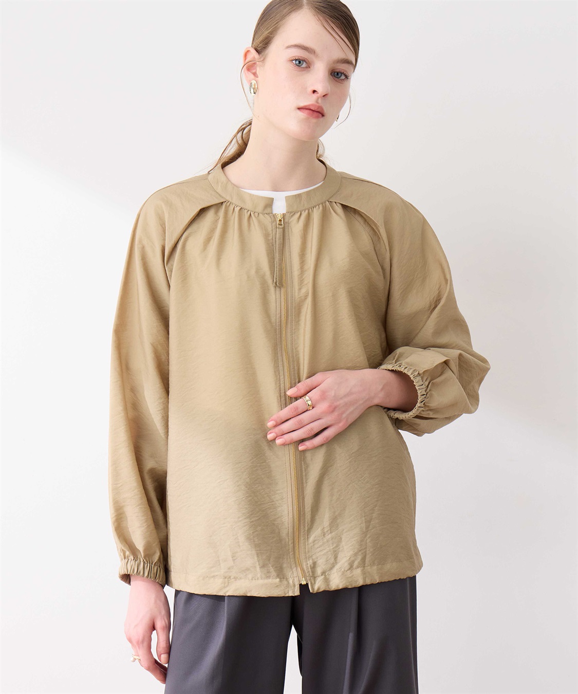 LE SOUK HOLIDAY シアーブルゾン_sub_2