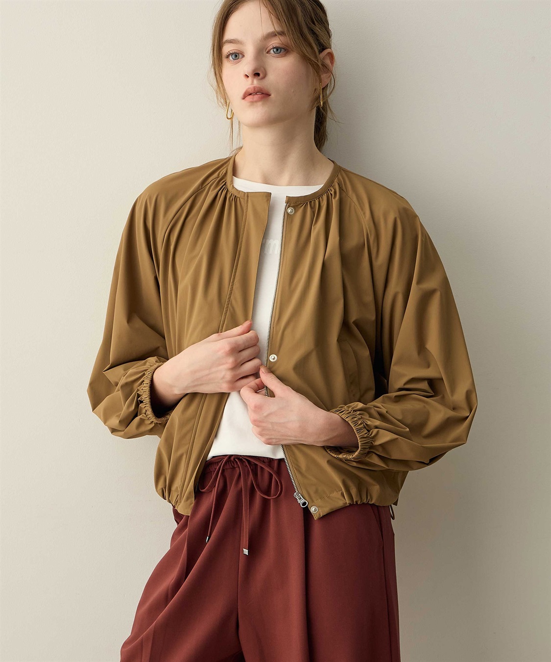 LE SOUK HOLIDAY ギャザーブルゾン_sub_1