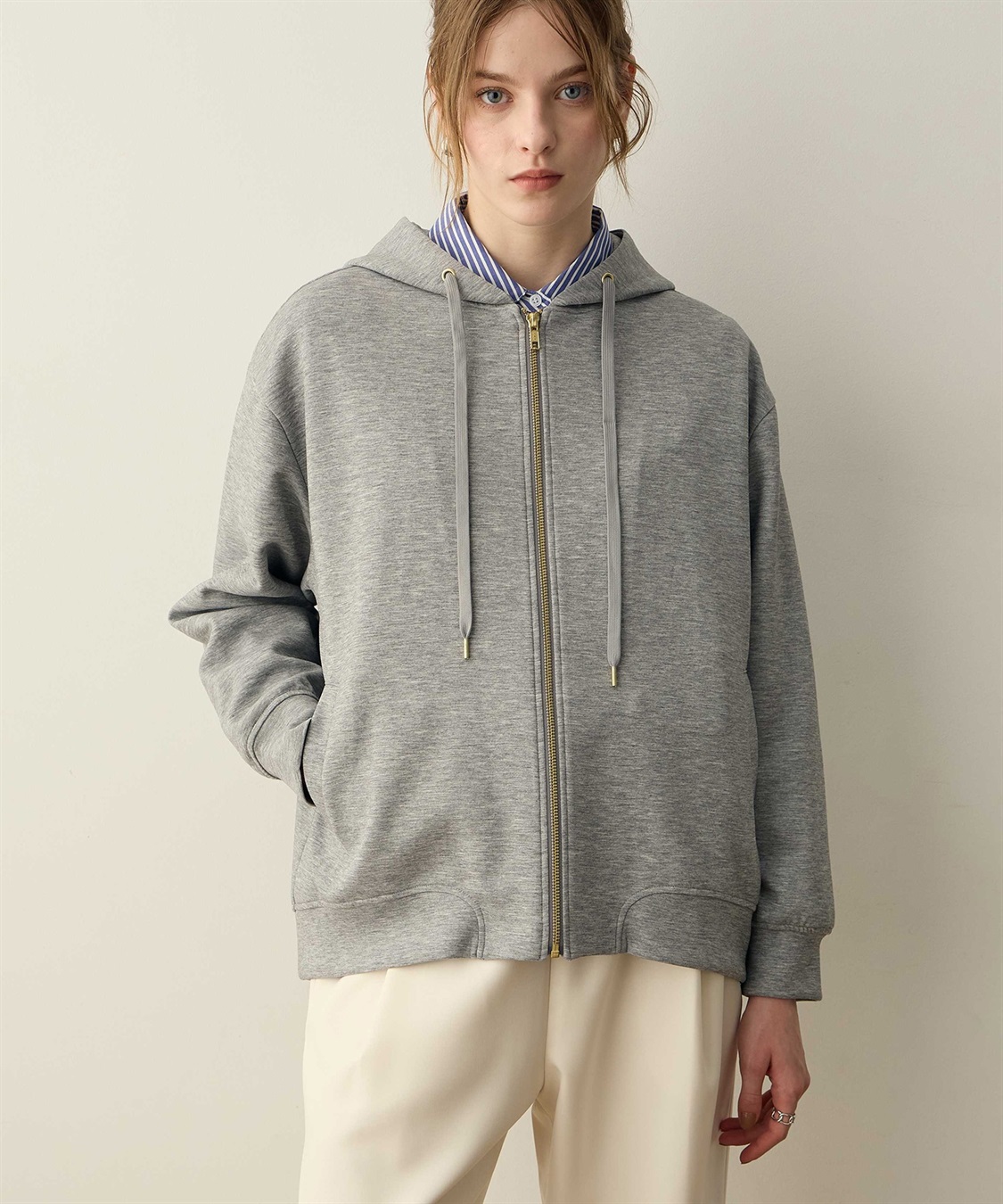 LE SOUK HOLIDAY ワイドジップパーカー_sub_1