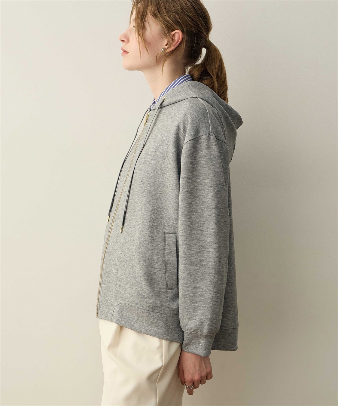 LE SOUK HOLIDAY ワイドジップパーカー_sub_3